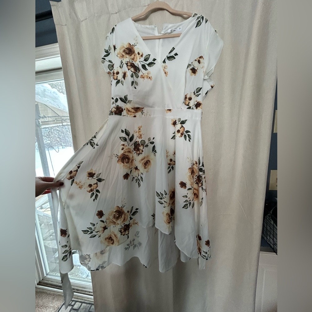 Floral Print Women's Dress